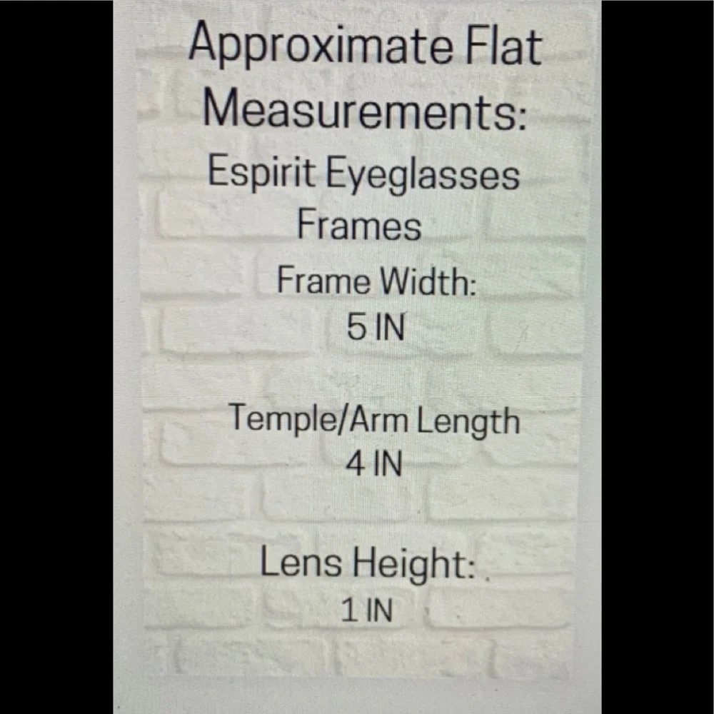 Espirit Eyeglasses Frame Only 9230 Color 031 Eyeglasses Frames 130mm NEW